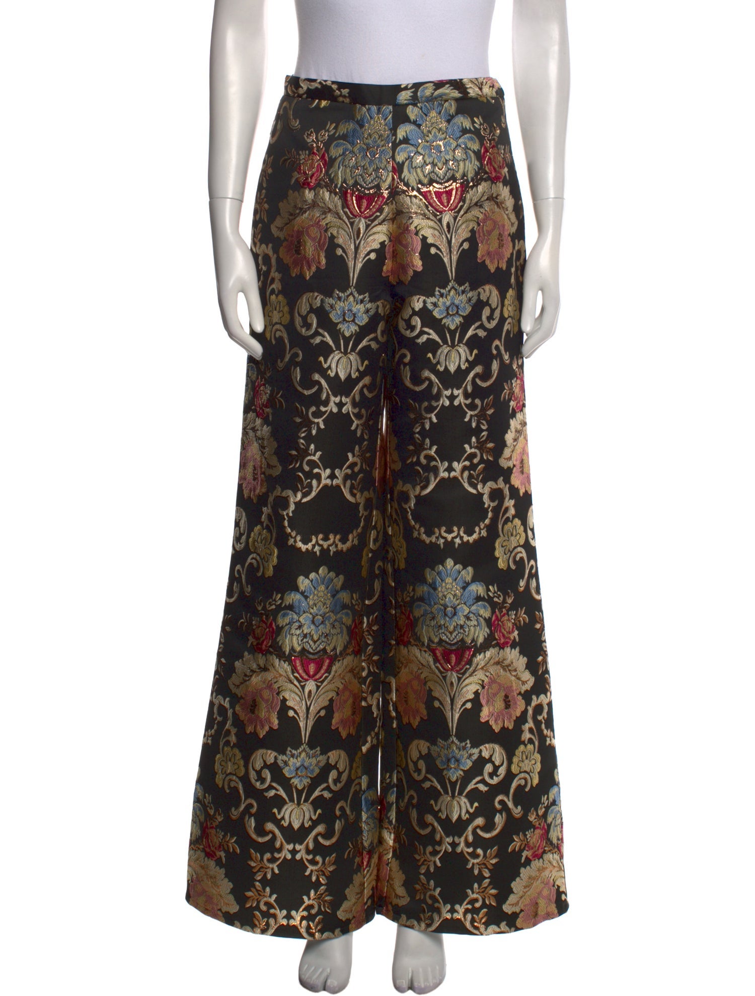 LPA Printed Wide Leg Pants