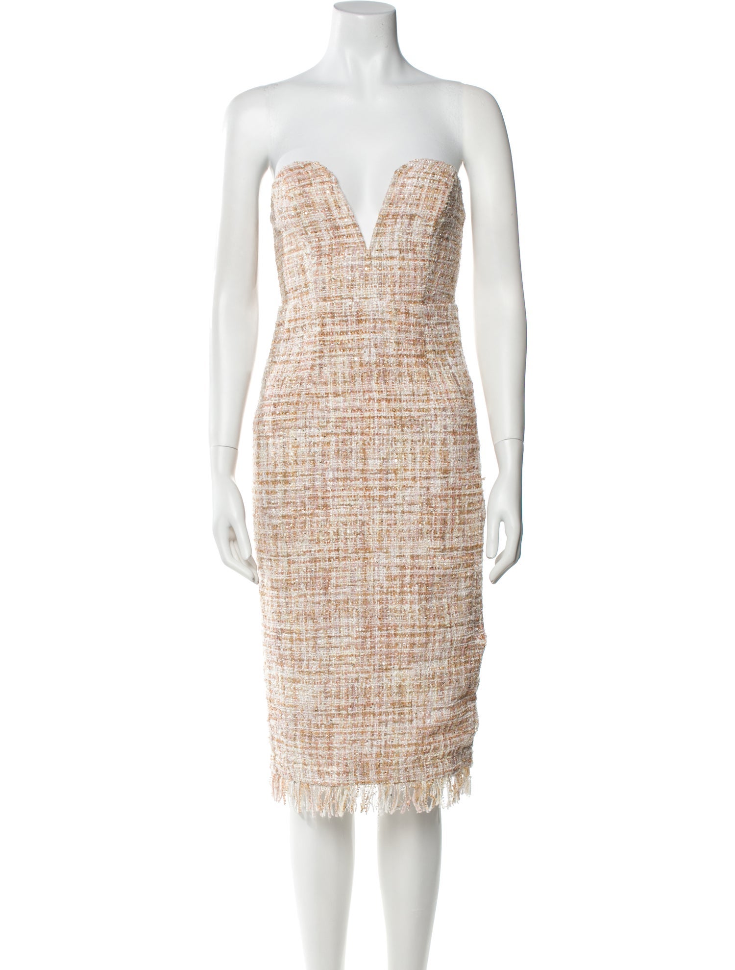 LPA Strapless Mini Dress