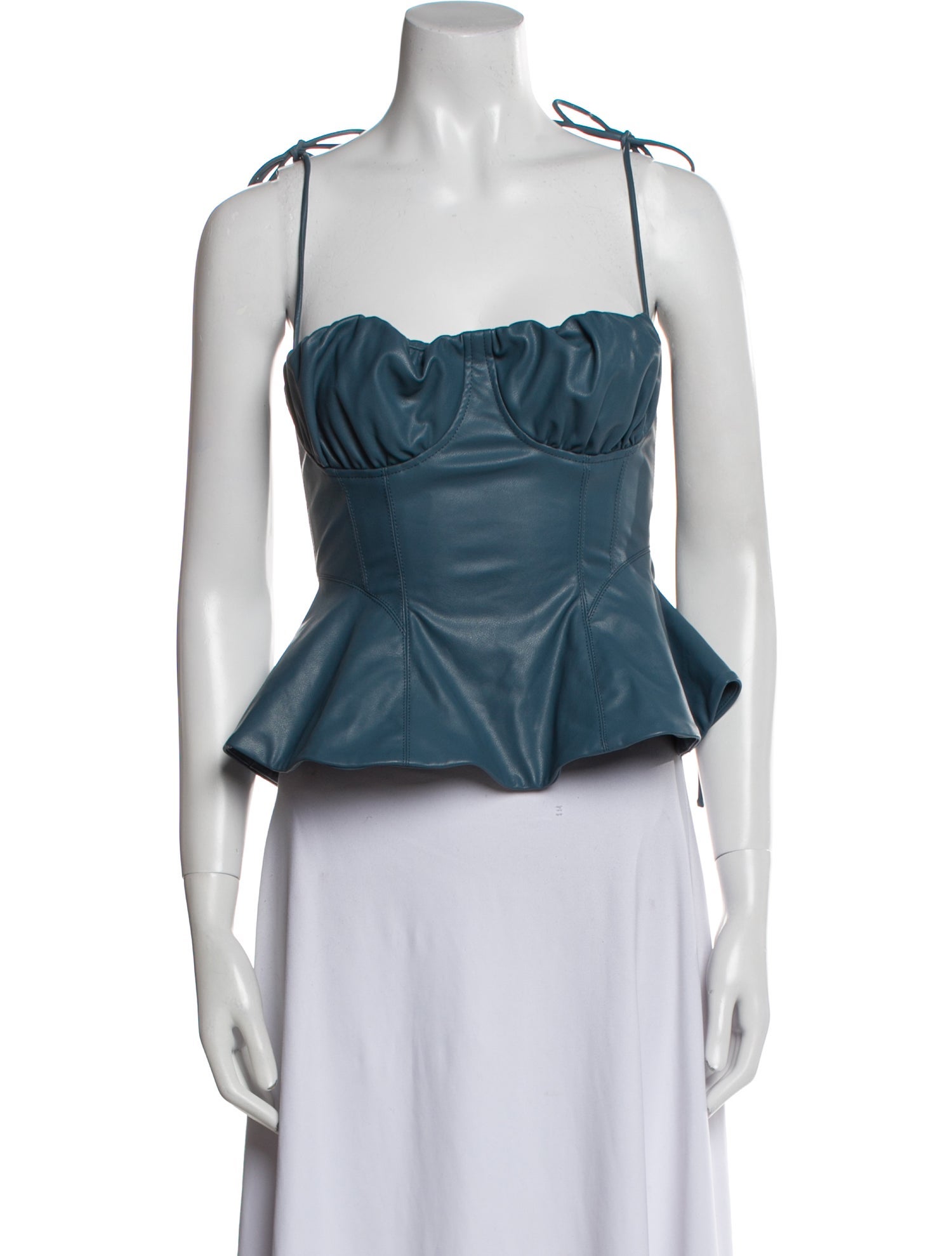 LPA Square Neckline Sleeveless Crop Top