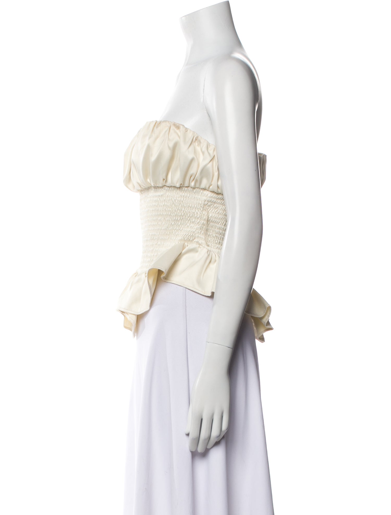 LPA Strapless Crop Top