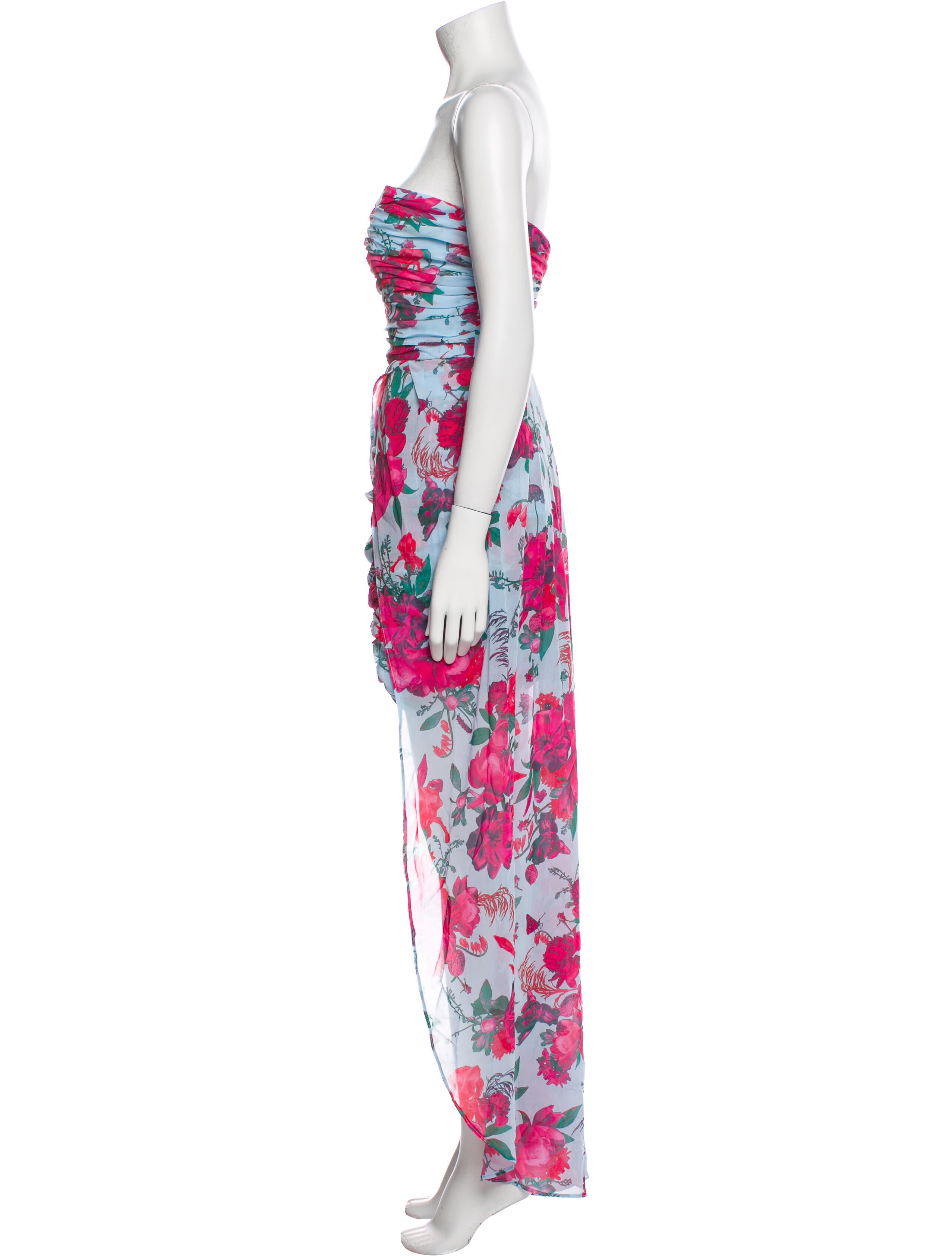 LPA Printed Midi Length Dress