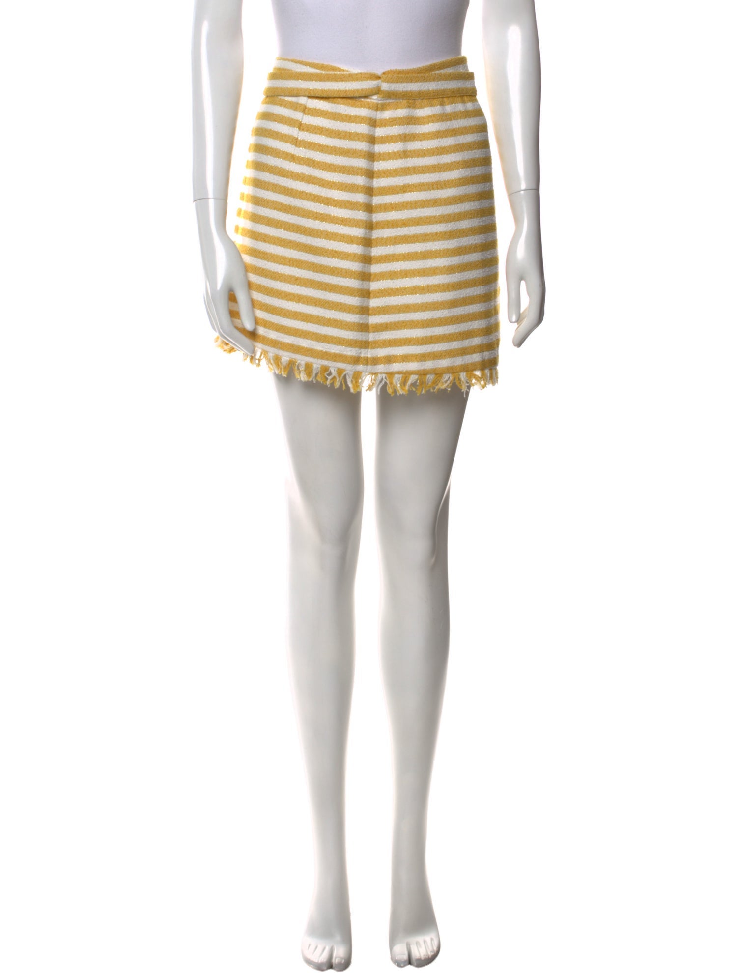 LPA Striped Mini Skirt