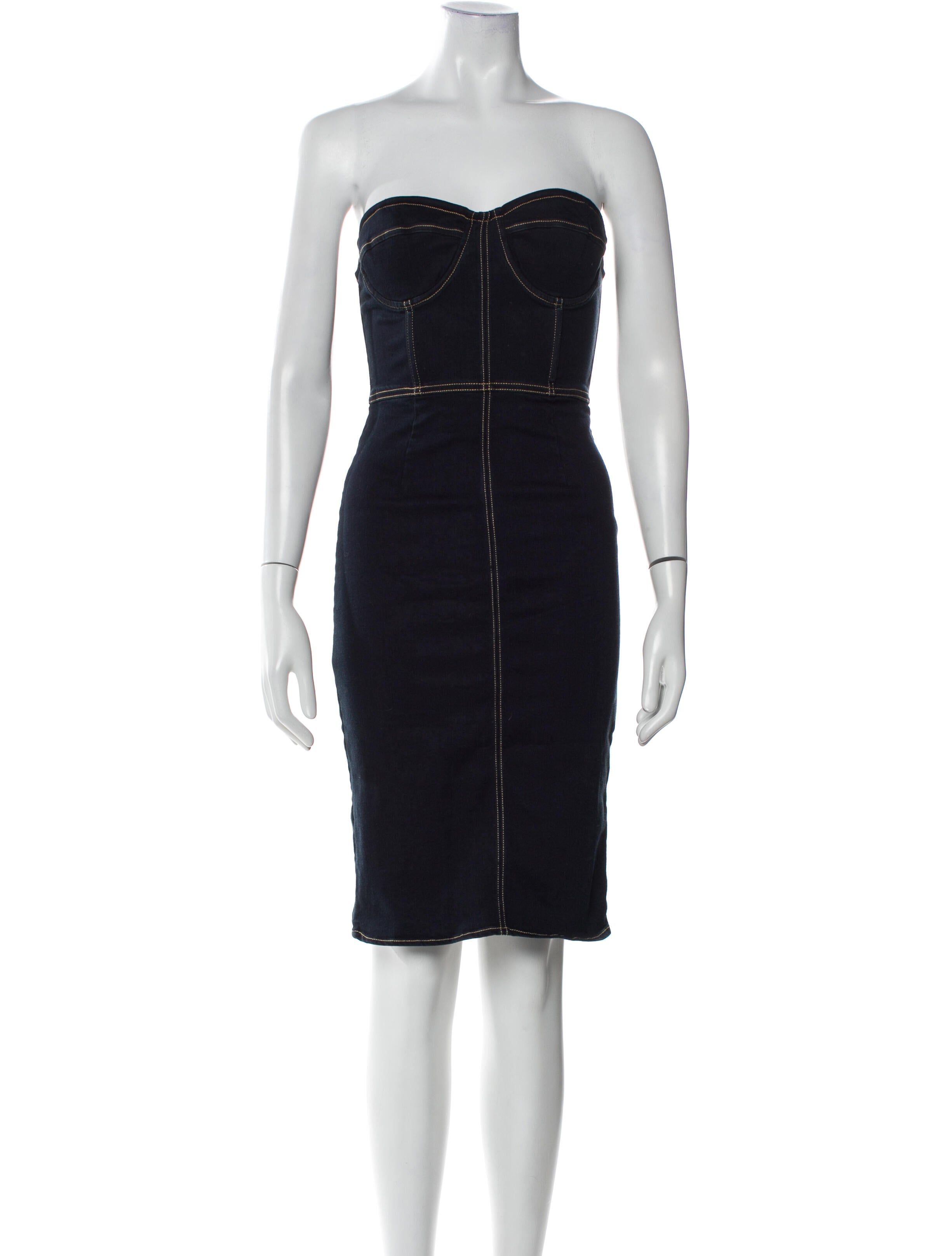 LPA Strapless Mini Dress