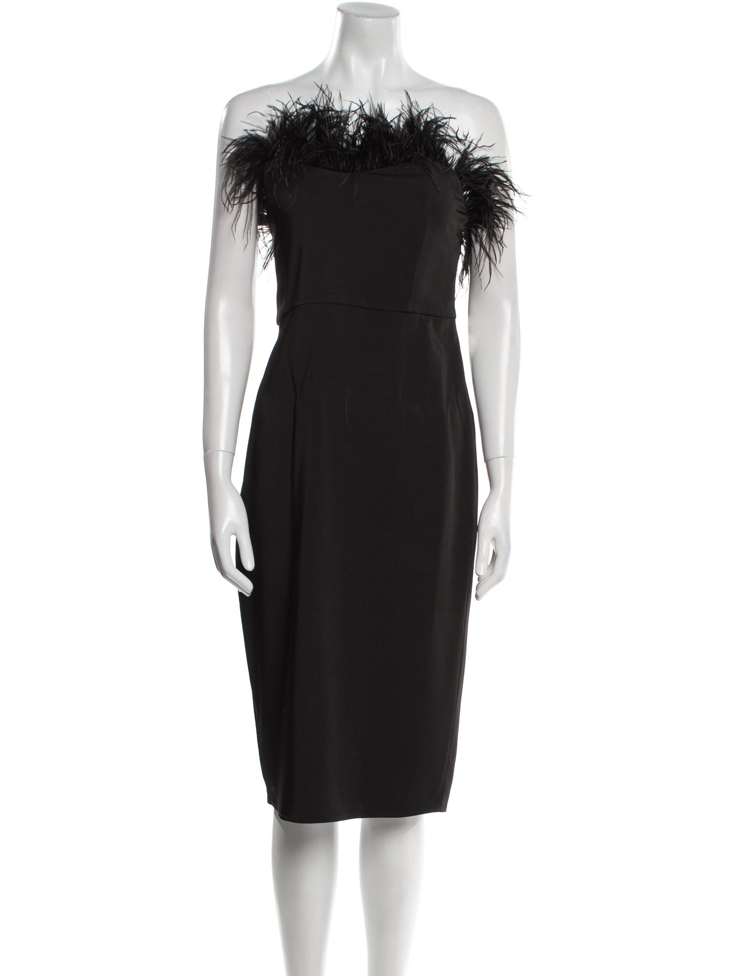 LPA Strapless Knee-Length Dress