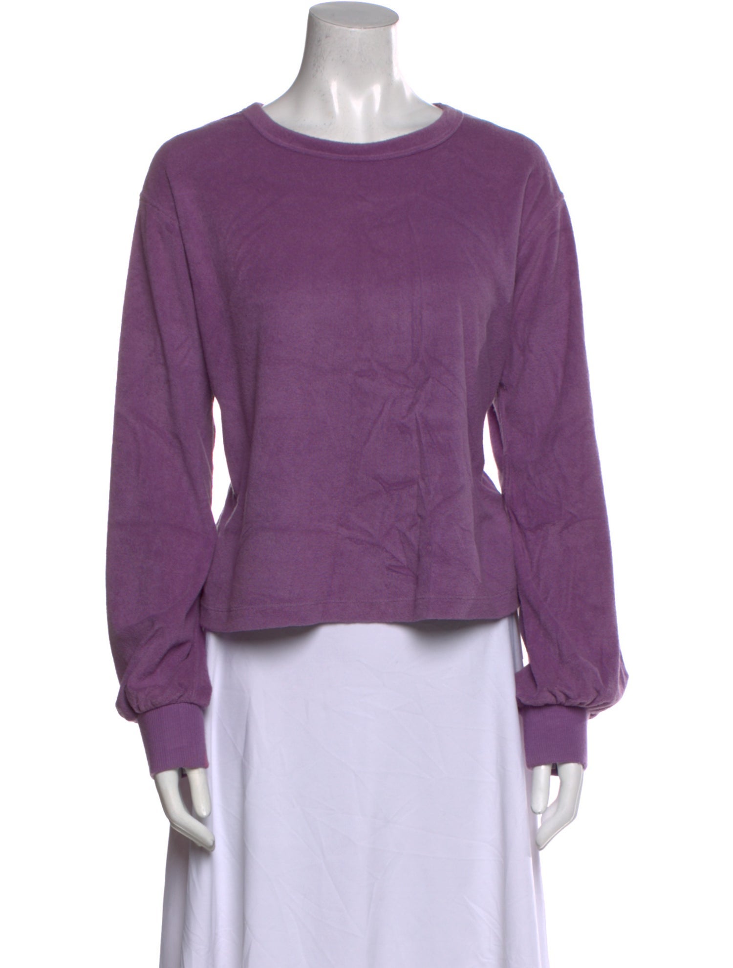 LPA Bateau Neckline Long Sleeve Sweatshirt