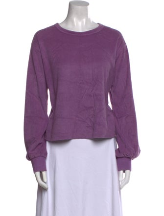 LPA Bateau Neckline Long Sleeve Sweatshirt
