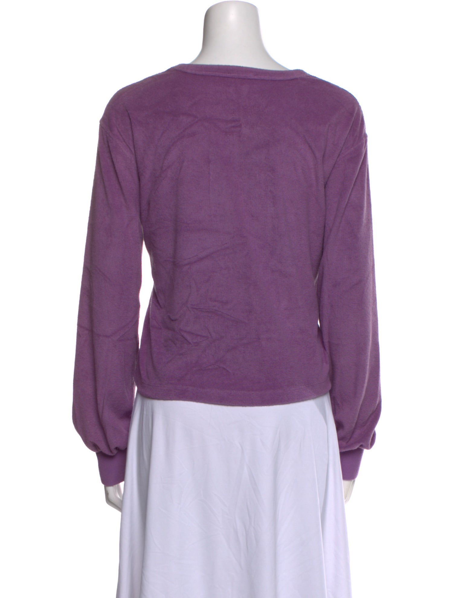 LPA Bateau Neckline Long Sleeve Sweatshirt