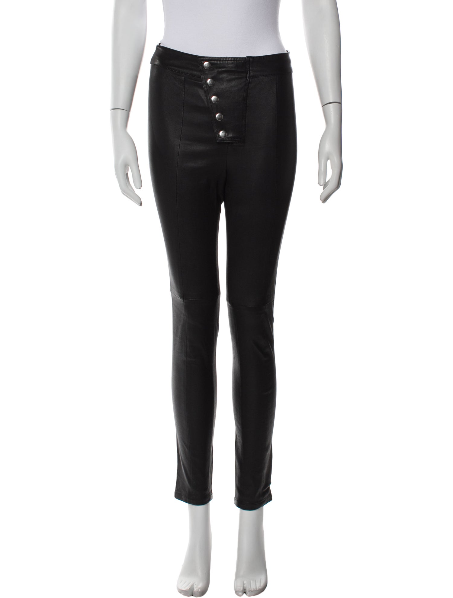 LPA Leather Skinny Leg Pants