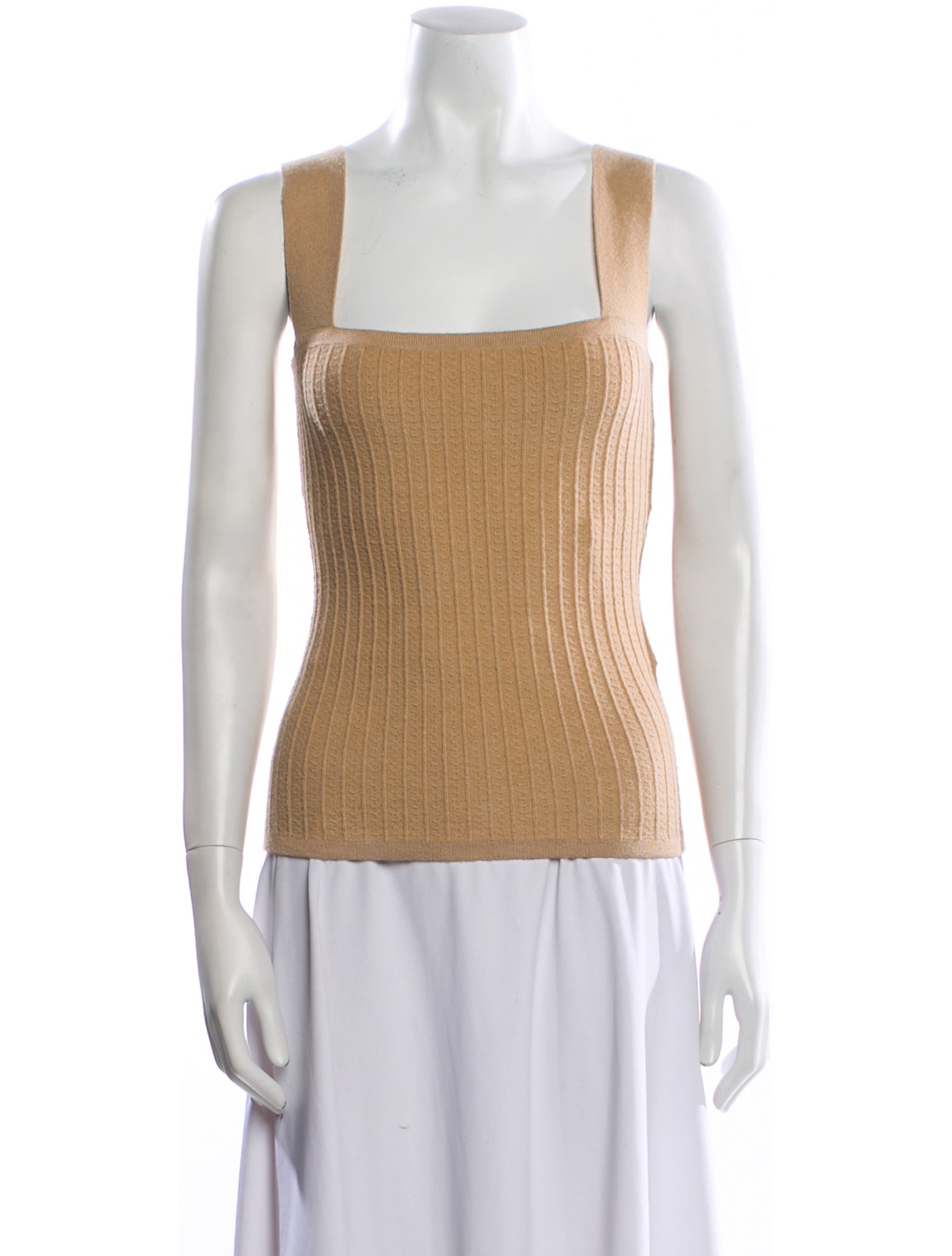 LPA Square Neckline Sleeveless Top