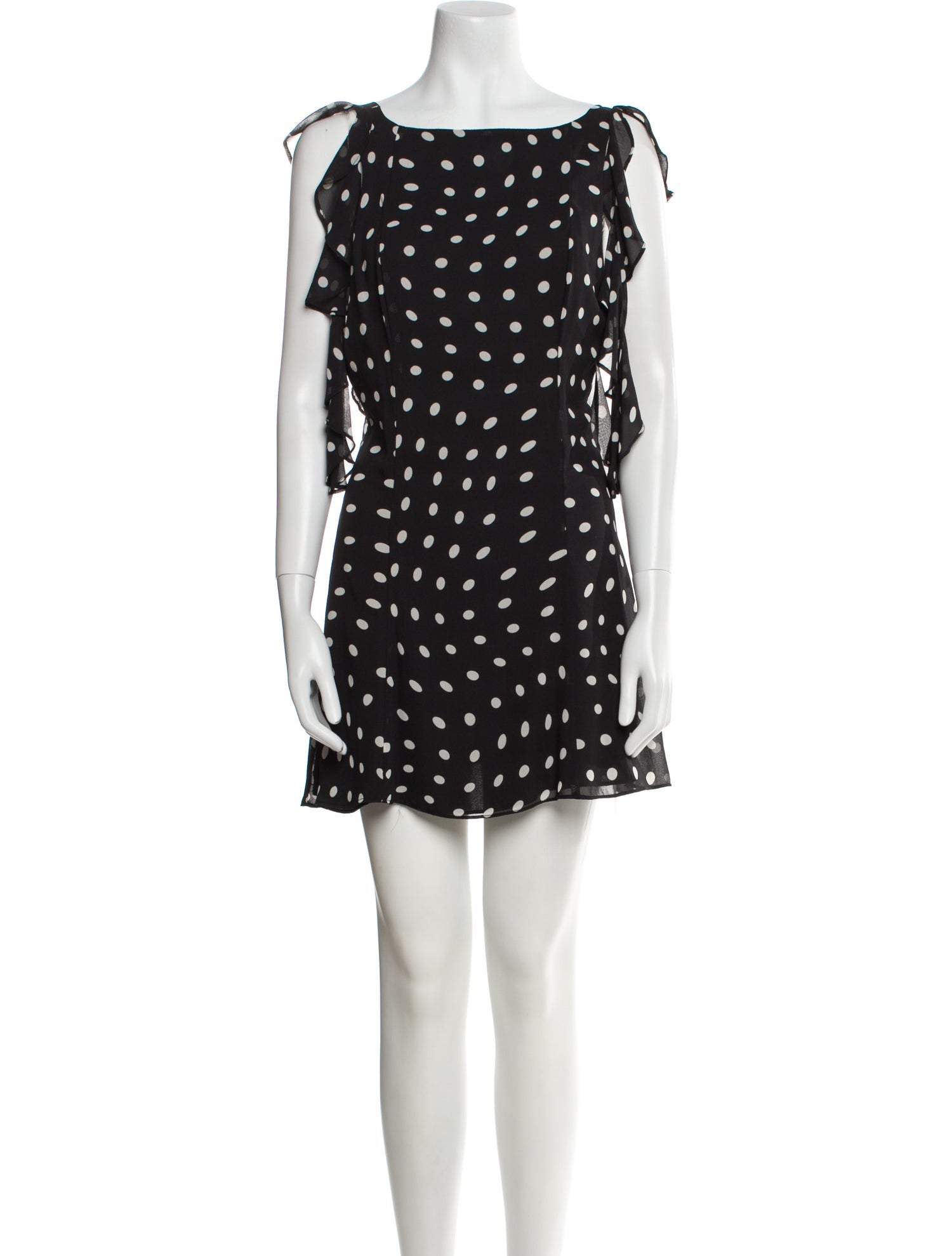 LPA Polka Dot Print Mini Dress
