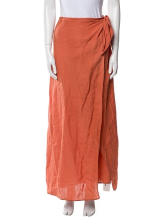 LPA Linen Long Skirt