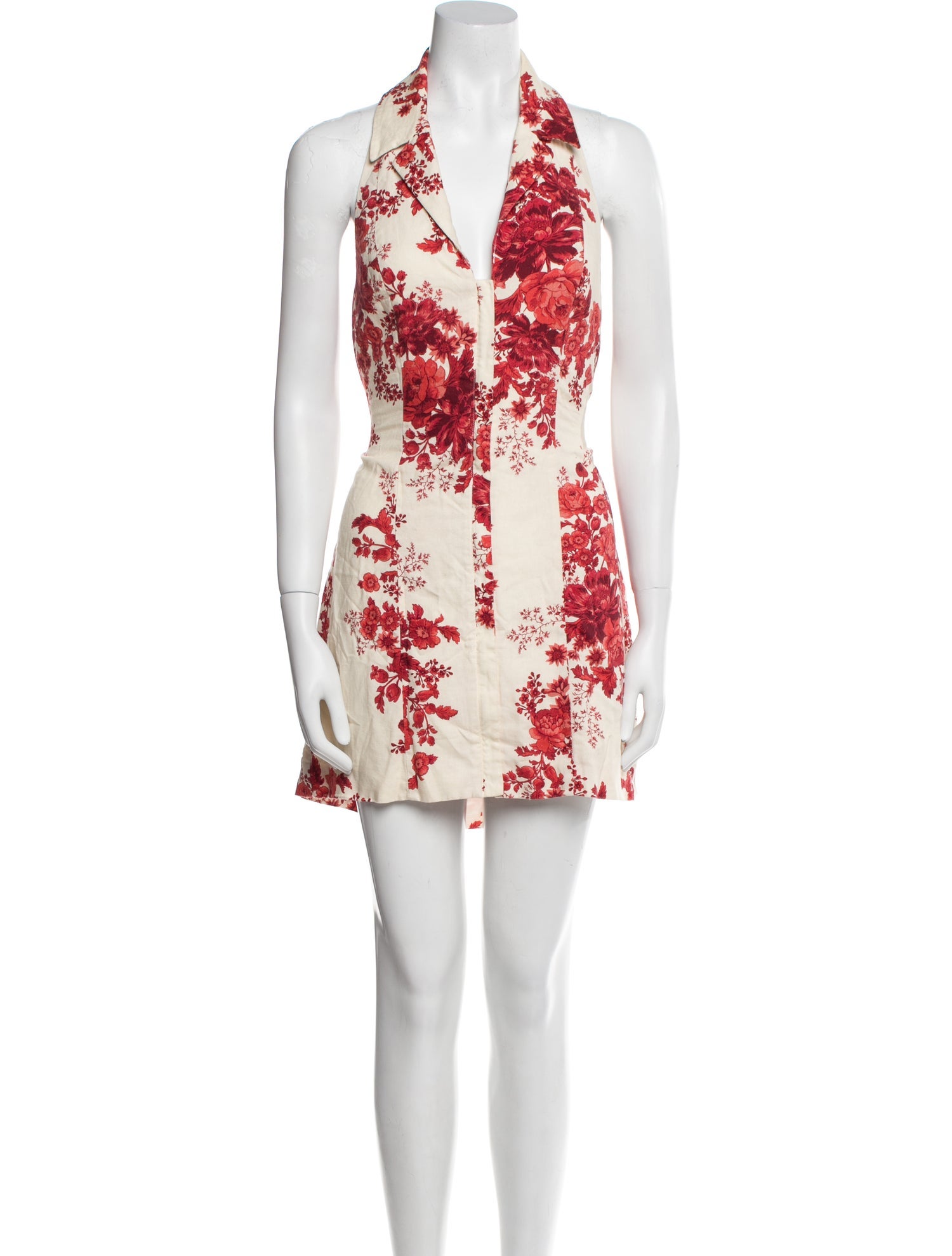 LPA Floral Print Mini Dress