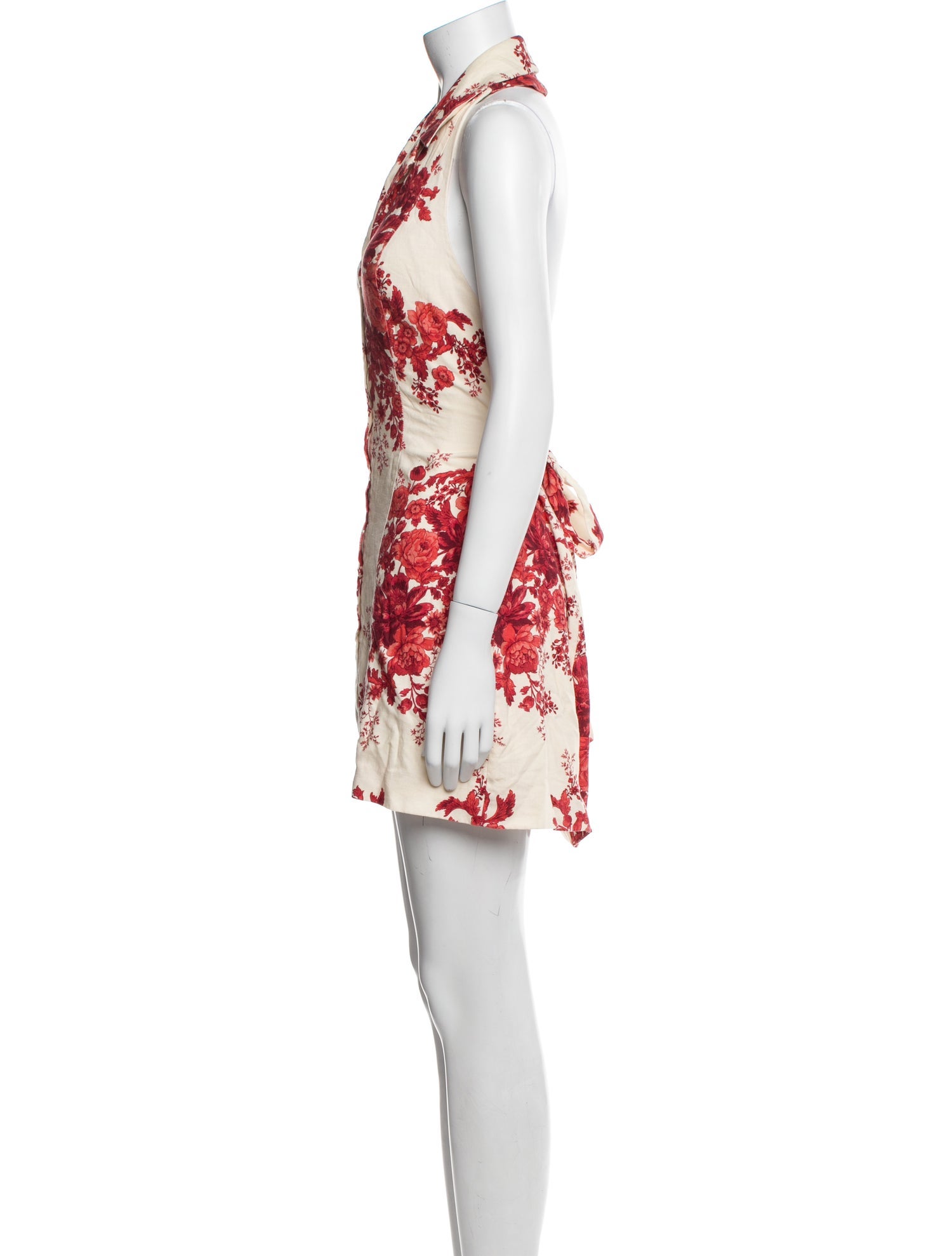 LPA Floral Print Mini Dress