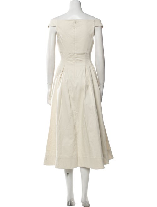 LPA Off-The-Shoulder Midi Length Dress