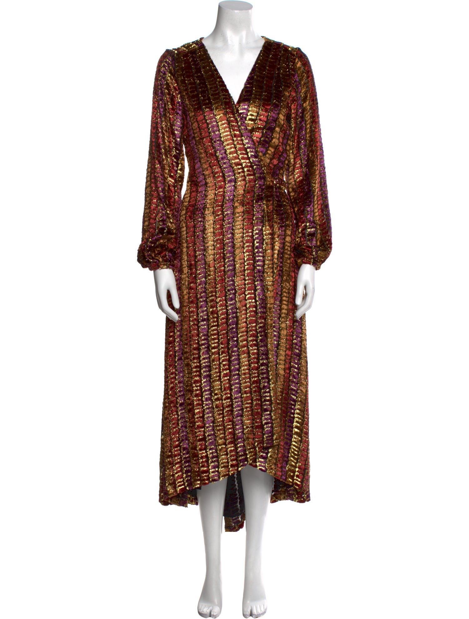 LPA Printed Long Dress w/ Tags