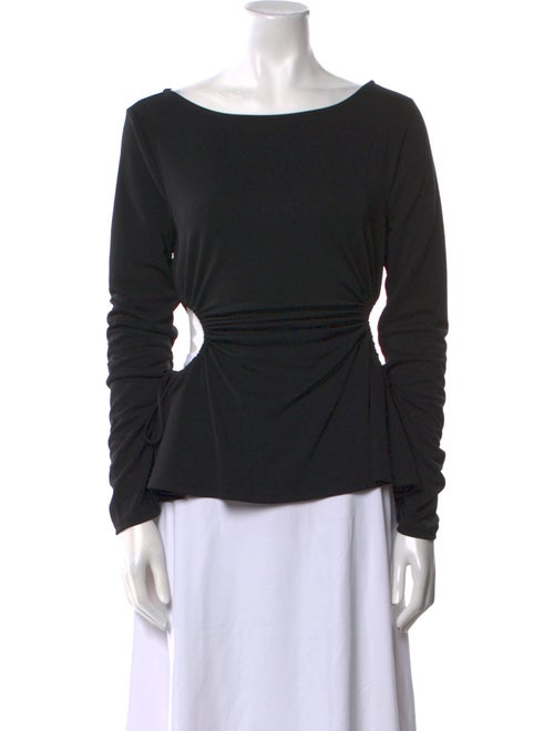 LPA Bateau Neckline Long Sleeve Top