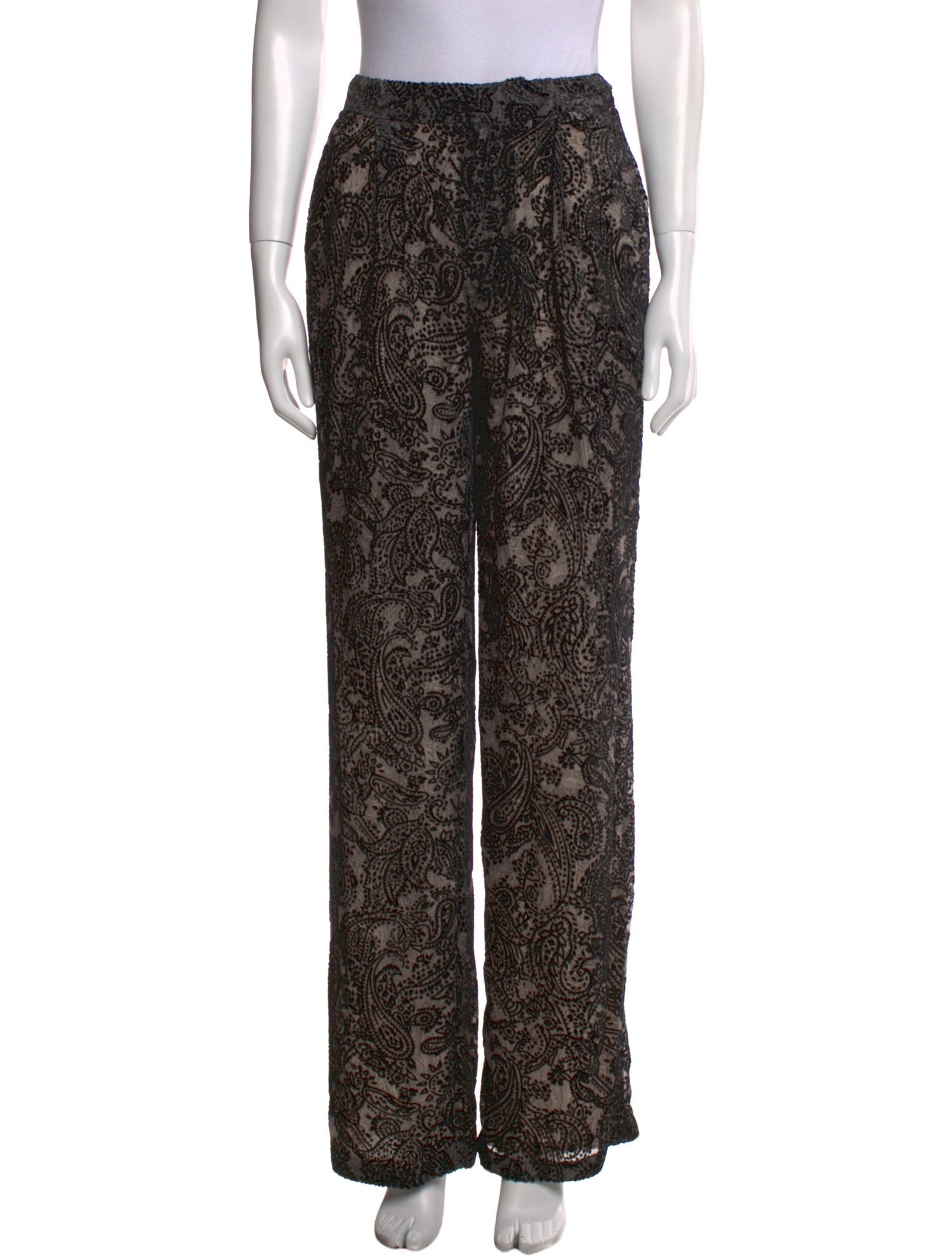 LPA Paisley Print Wide Leg Pants w/ Tags
