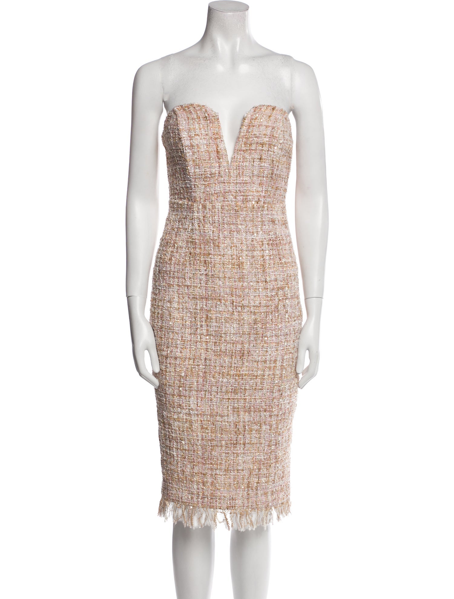 LPA Strapless Mini Dress