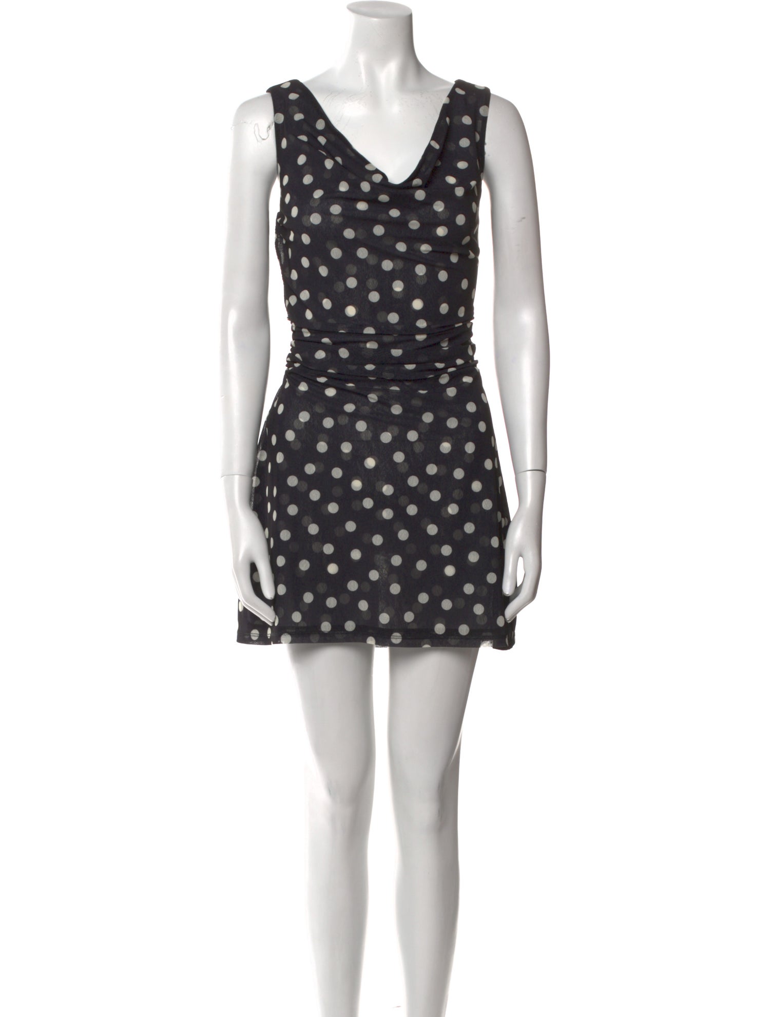 LPA Polka Dot Print Mini Dress