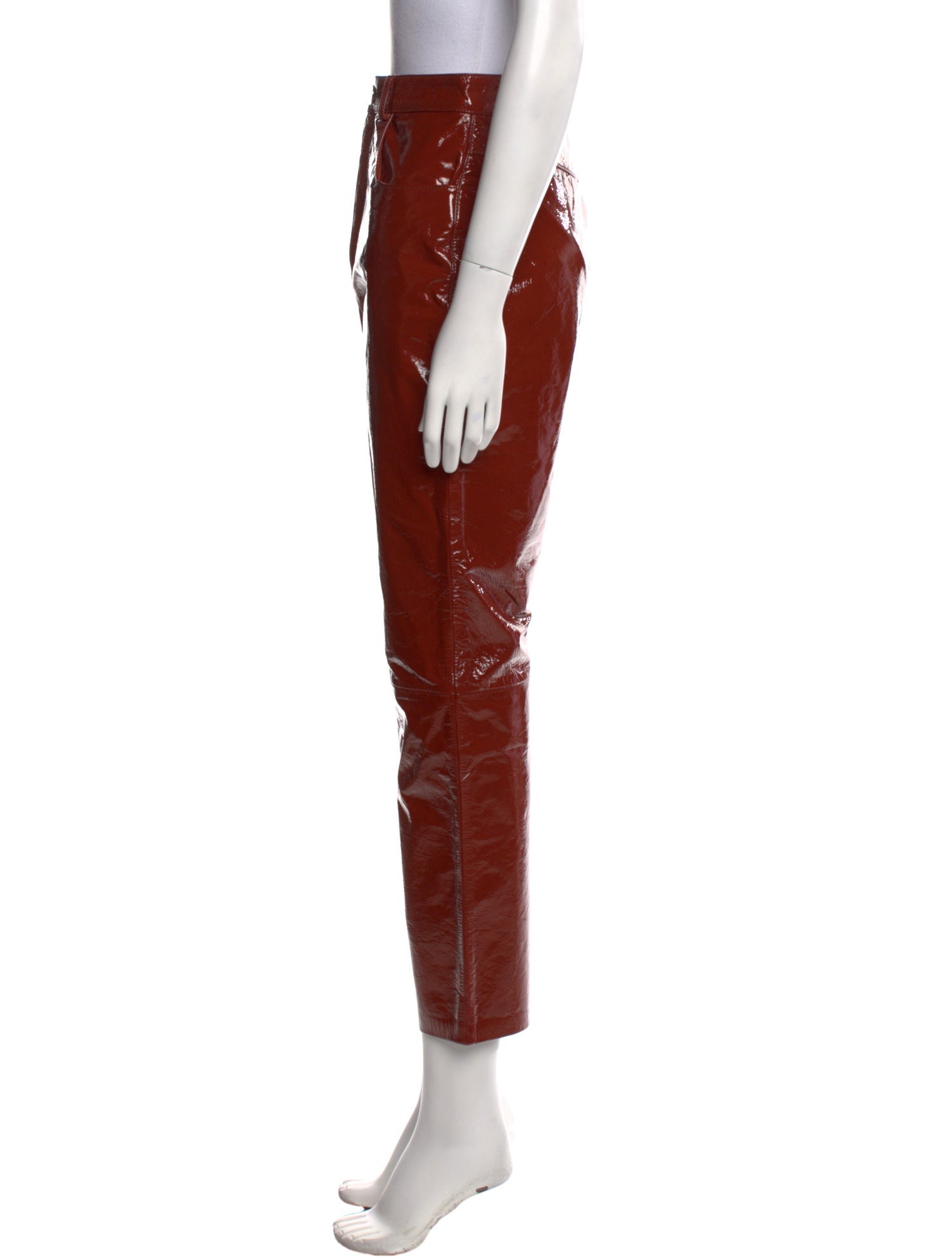 LPA Leather Straight Leg Pants