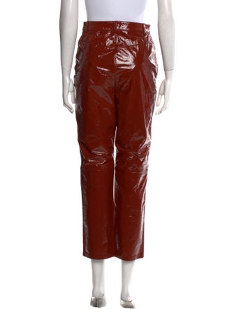 LPA Leather Straight Leg Pants