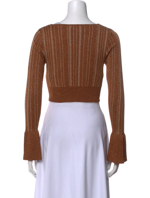 LPA Scoop Neck Long Sleeve Crop Top