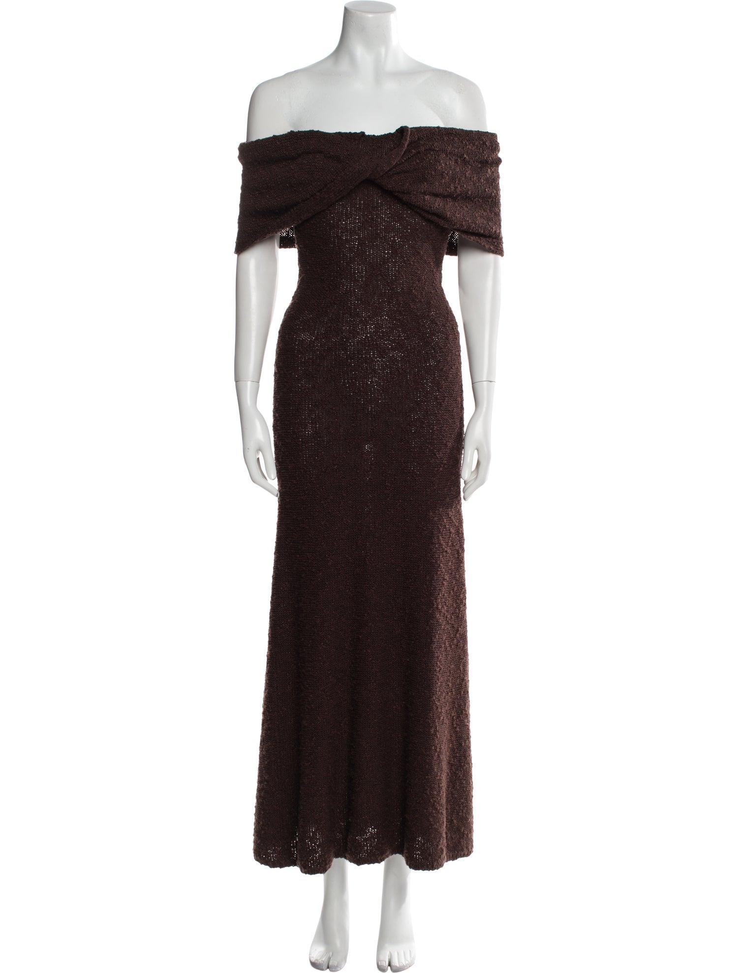 LPA Off-The-Shoulder Long Dress