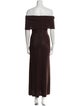 LPA Off-The-Shoulder Long Dress
