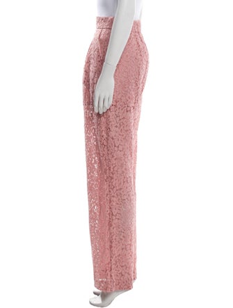 LPA Lace Pattern Wide Leg Pants