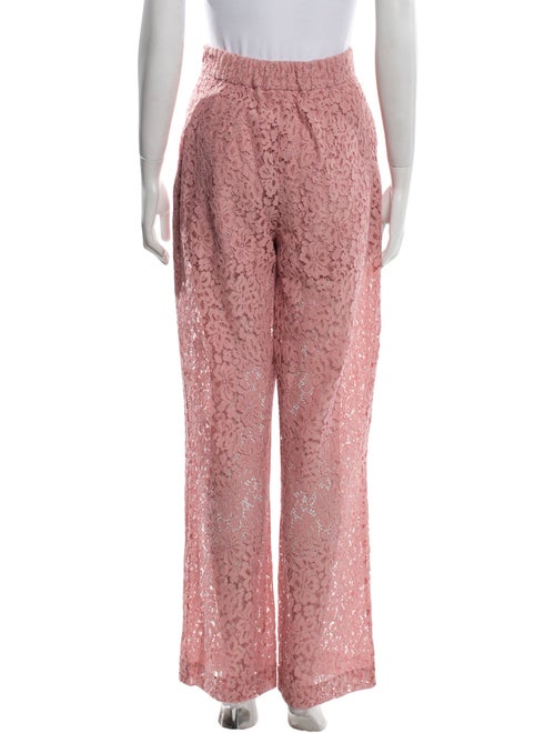 LPA Lace Pattern Wide Leg Pants