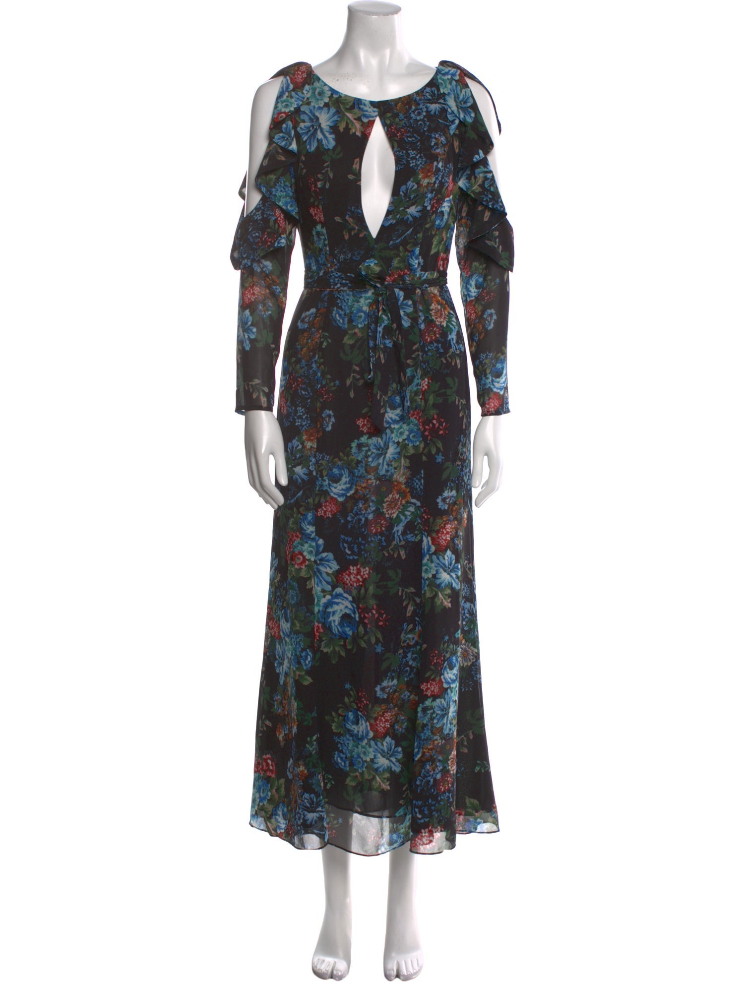 LPA Floral Print Long Dress