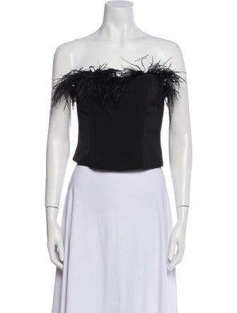 LPA Off-The-Shoulder Sleeveless Crop Top