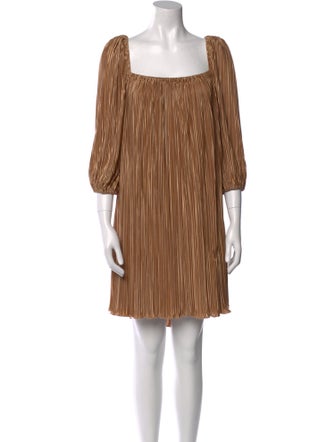 LPA Square Neckline Mini Dress