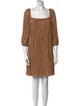 LPA Square Neckline Mini Dress