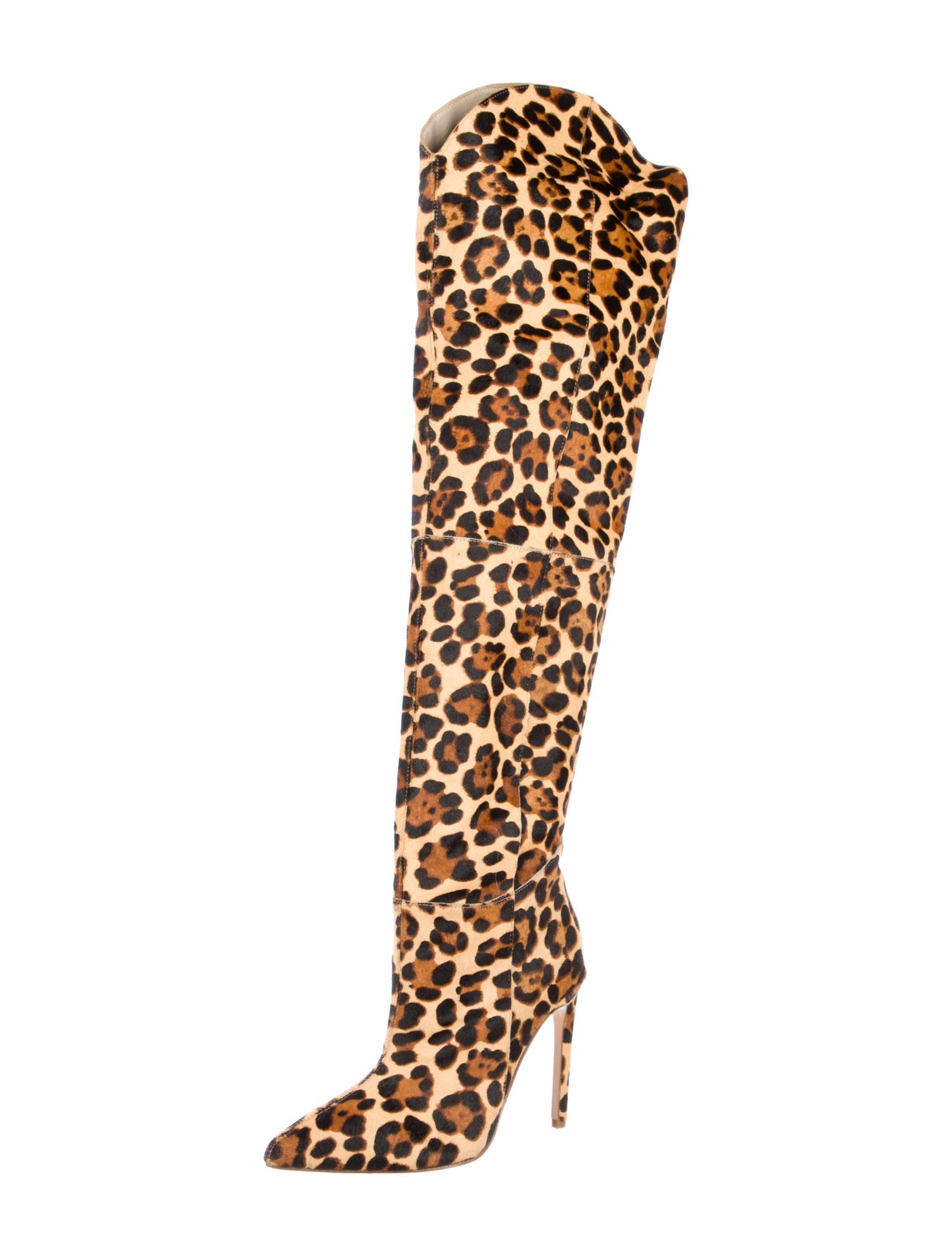 LPA Ponyhair Animal Print Boots