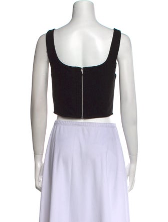 LPA Square Neckline Sleeveless Crop Top