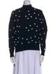 LPA Polka Dot Print Turtleneck Sweatshirt