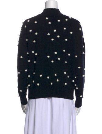 LPA Polka Dot Print Turtleneck Sweatshirt