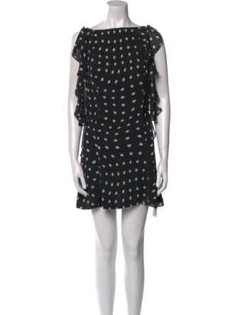 LPA Polka Dot Print Mini Dress
