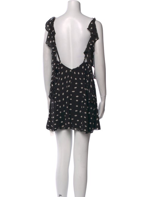 LPA Polka Dot Print Mini Dress