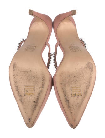 LPA Suede Printed Mules