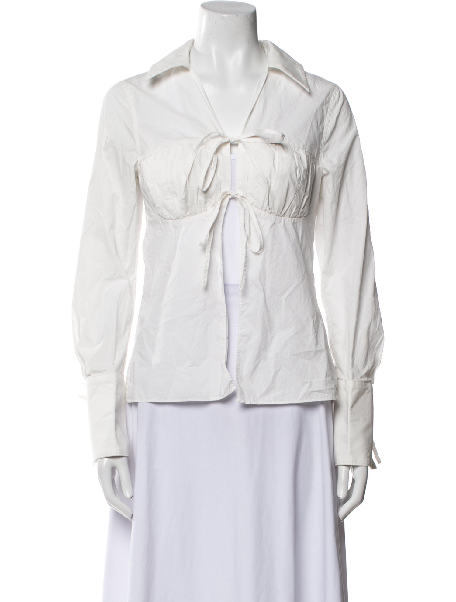 LPA V-Neck Long Sleeve Blouse