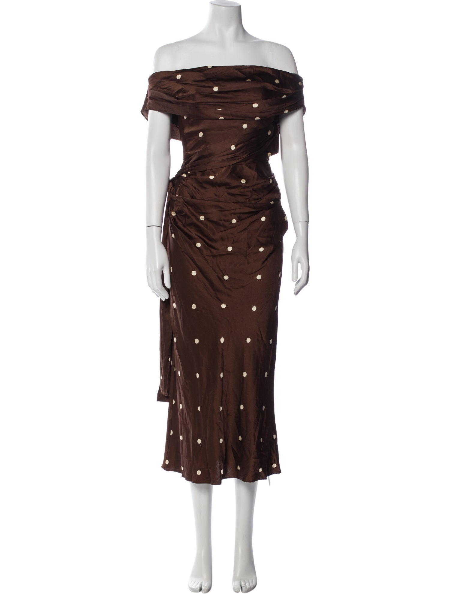 LPA Printed Midi Length Dress