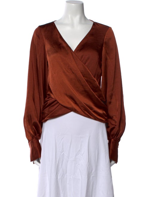 LPA V-Neck Long Sleeve Blouse