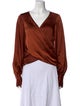 LPA V-Neck Long Sleeve Blouse