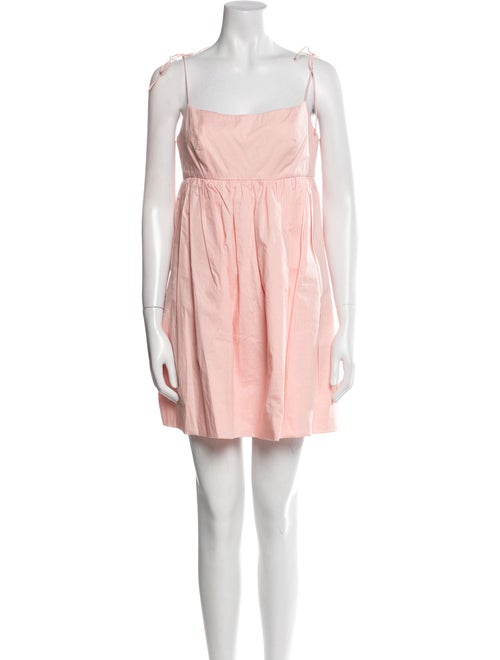 LPA Square Neckline Mini Dress