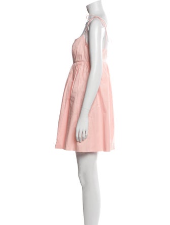 LPA Square Neckline Mini Dress