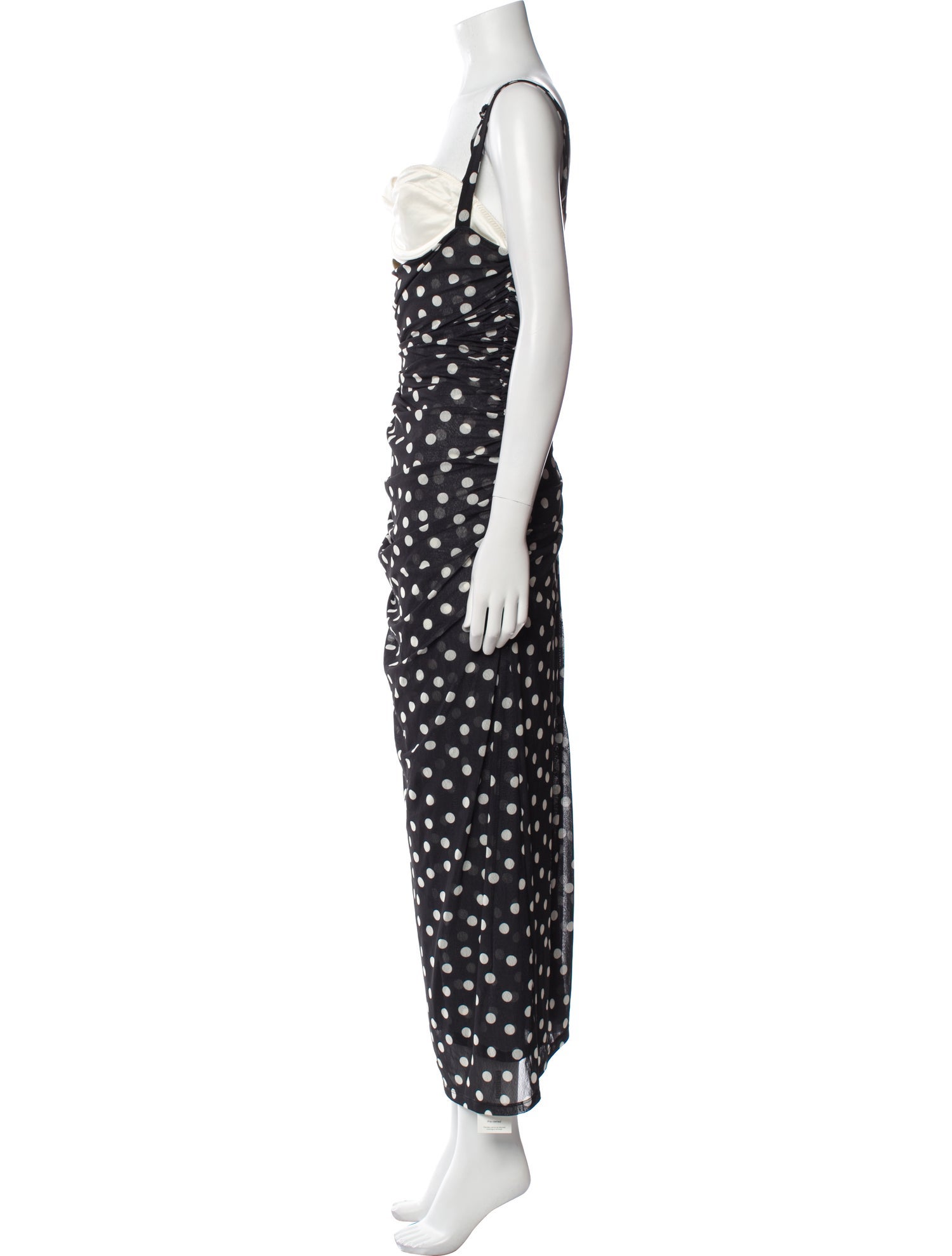 LPA Polka Dot Print Long Dress w/ Tags