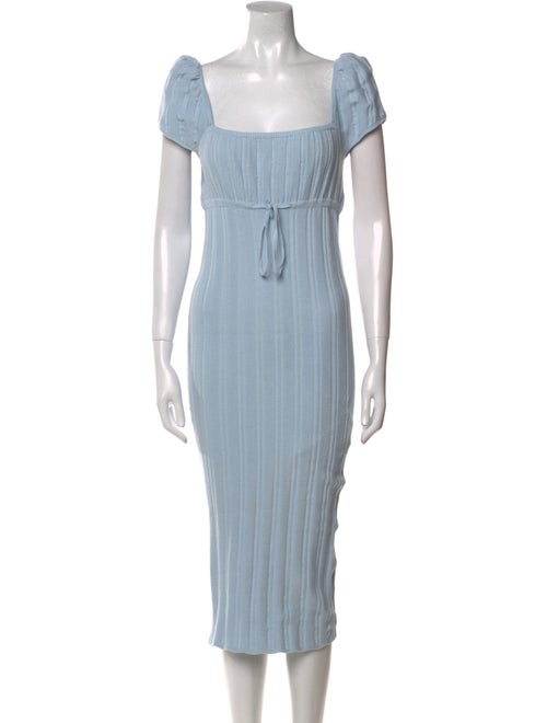 LPA Striped Midi Length Dress