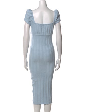 LPA Striped Midi Length Dress